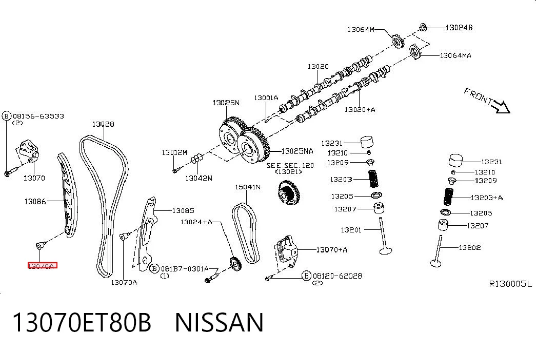 13070ET80B Nissan/Infiniti