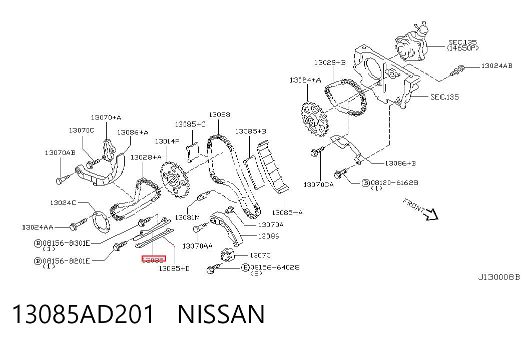 13085AD201 Nissan/Infiniti