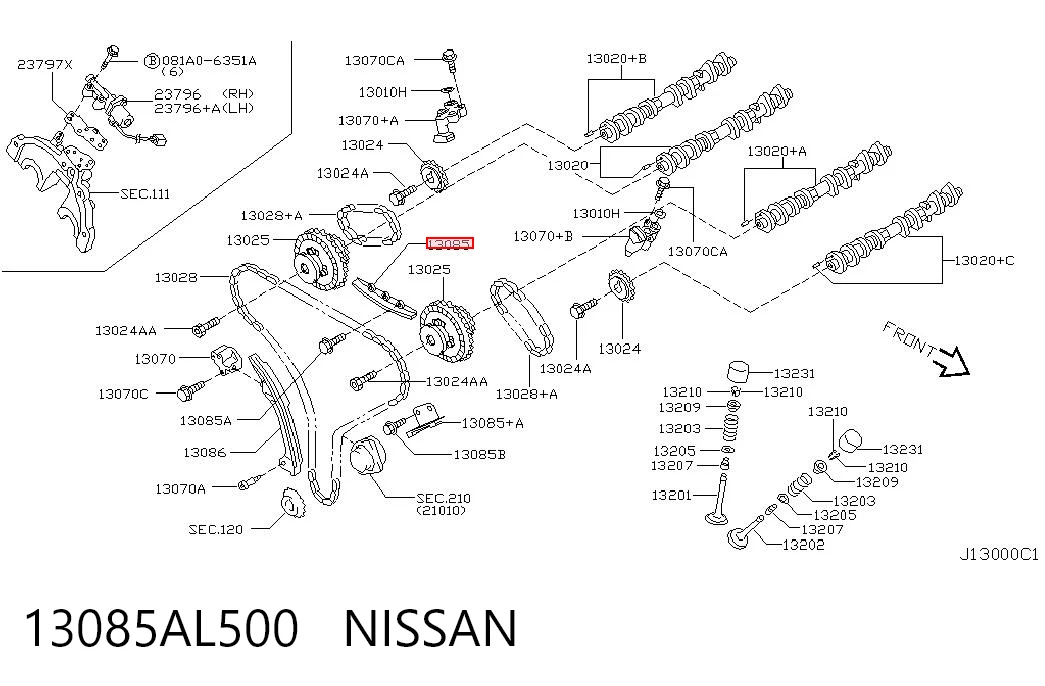13085AL500 Nissan/Infiniti