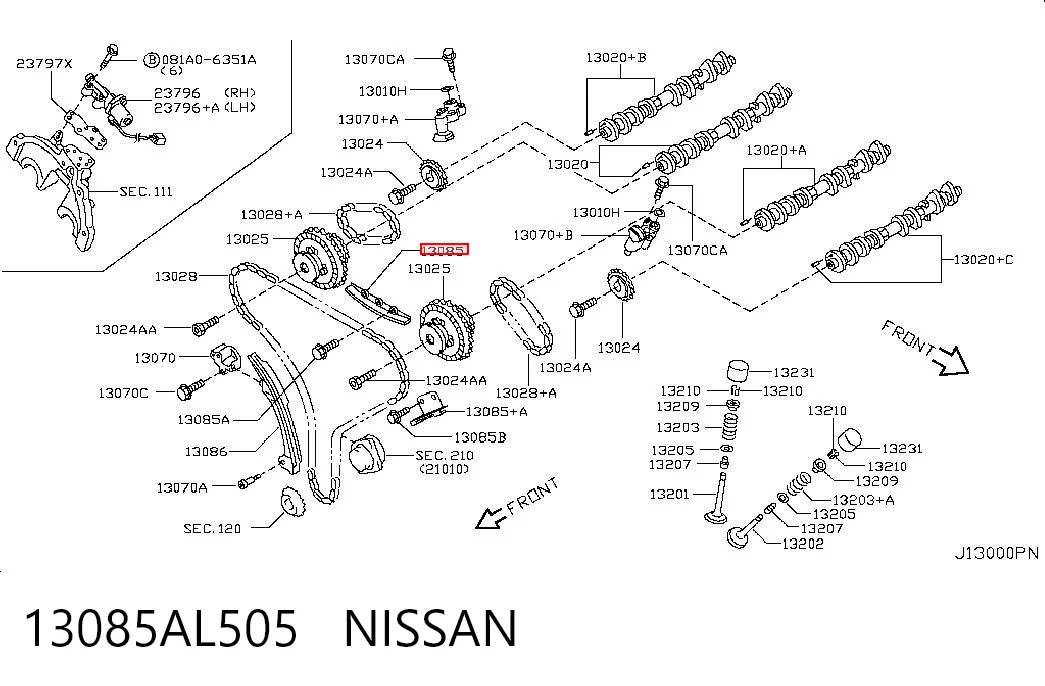 13085AL505 Nissan/Infiniti