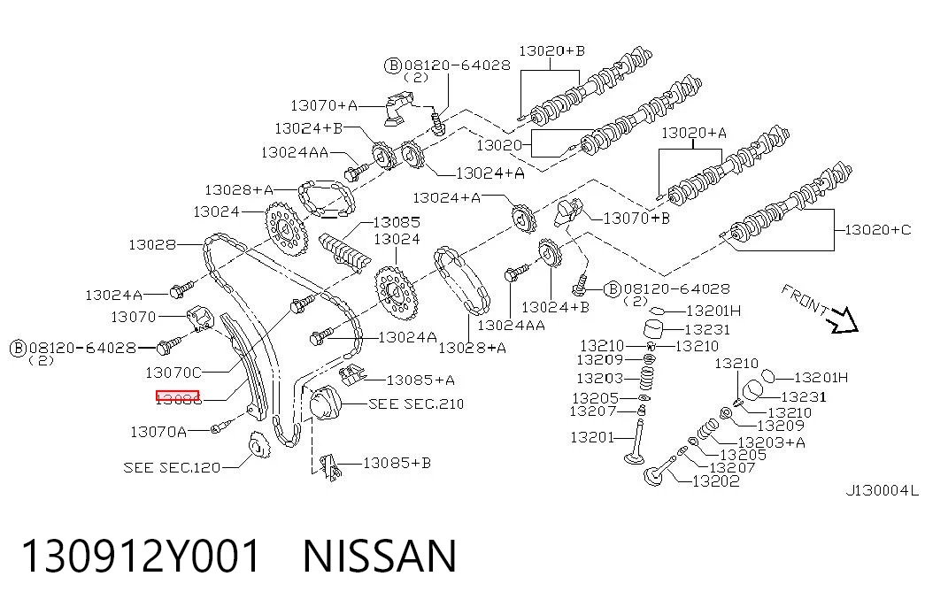 130912Y001 Nissan/Infiniti