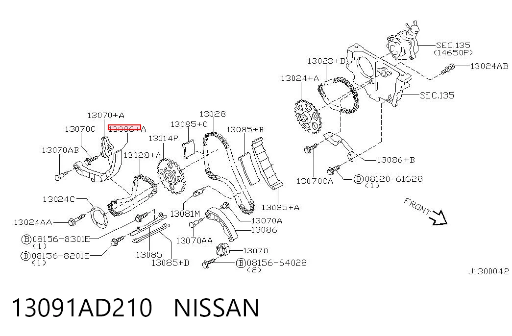 13091AD210 Nissan/Infiniti
