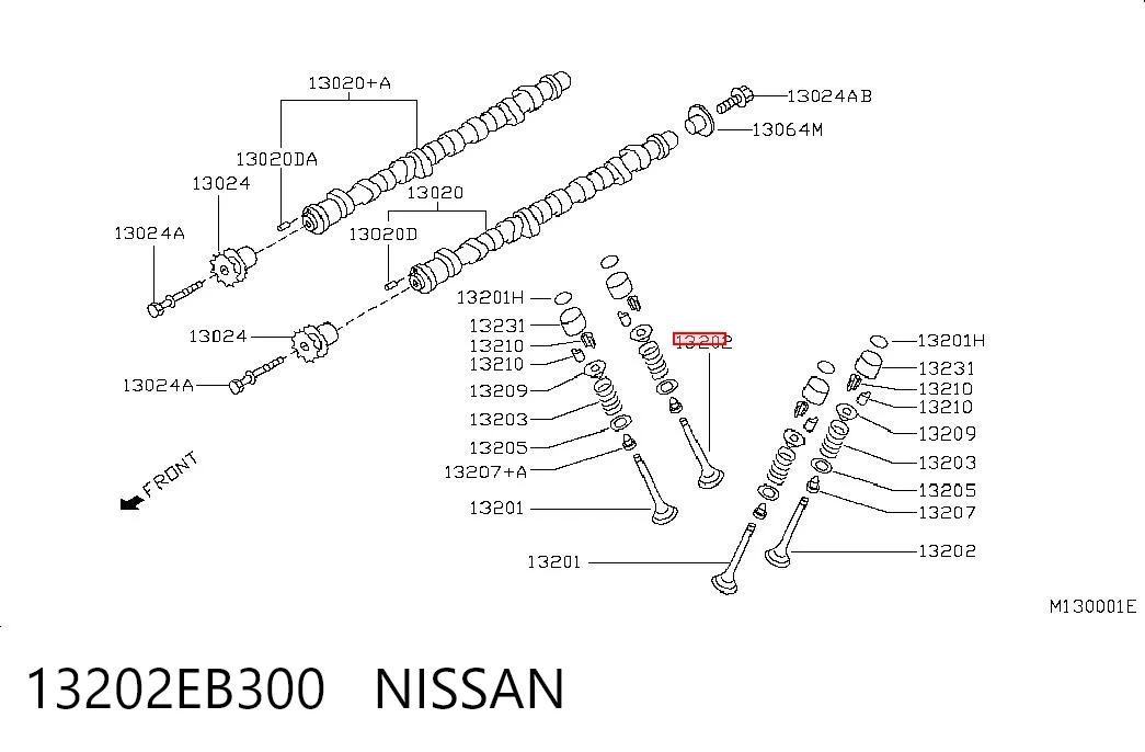 13202EB300 Nissan/Infiniti