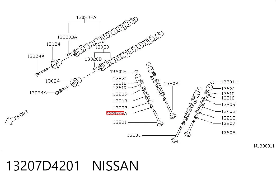 13207D4201 Nissan/Infiniti