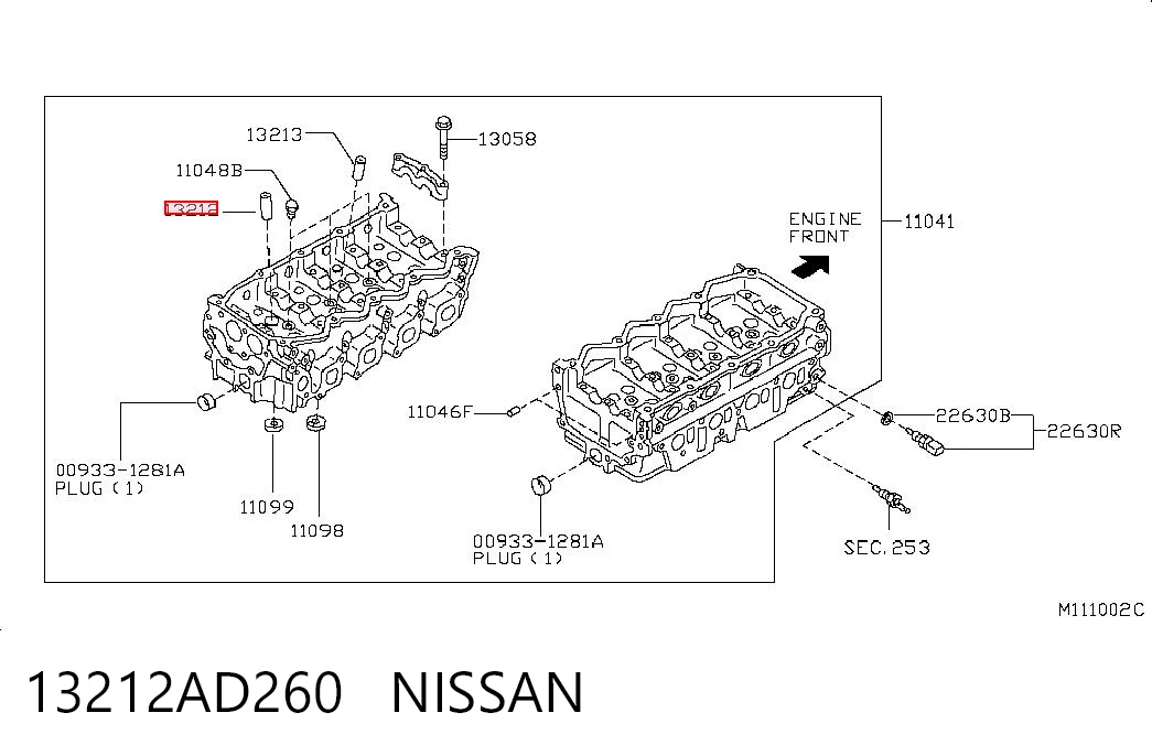 13212AD260 Nissan/Infiniti