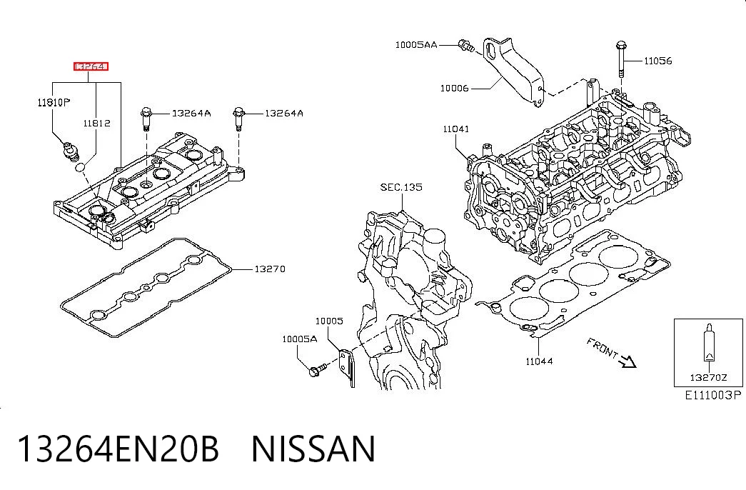 13264EN20B Nissan/Infiniti