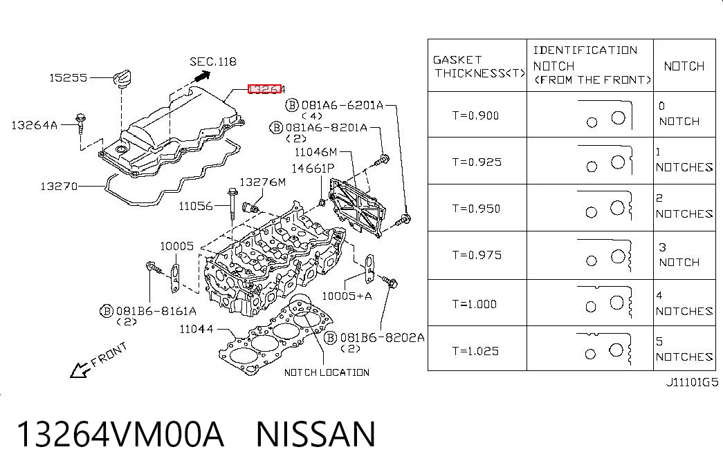 Pokrywa zaworowa TAN1505 Topsauto