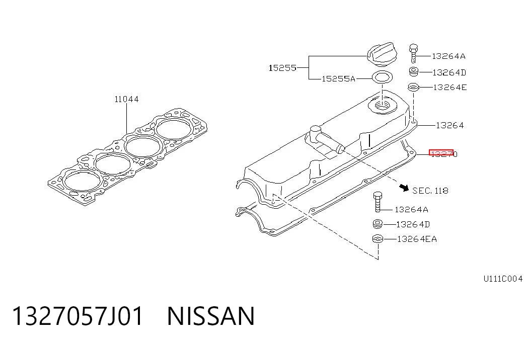 1327057J01 Nissan/Infiniti