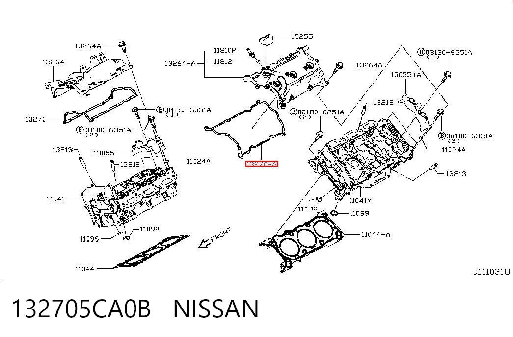 132705CA0B Nissan/Infiniti