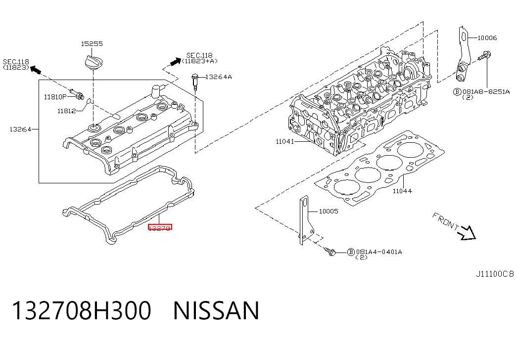 132708H300 Nissan/Infiniti