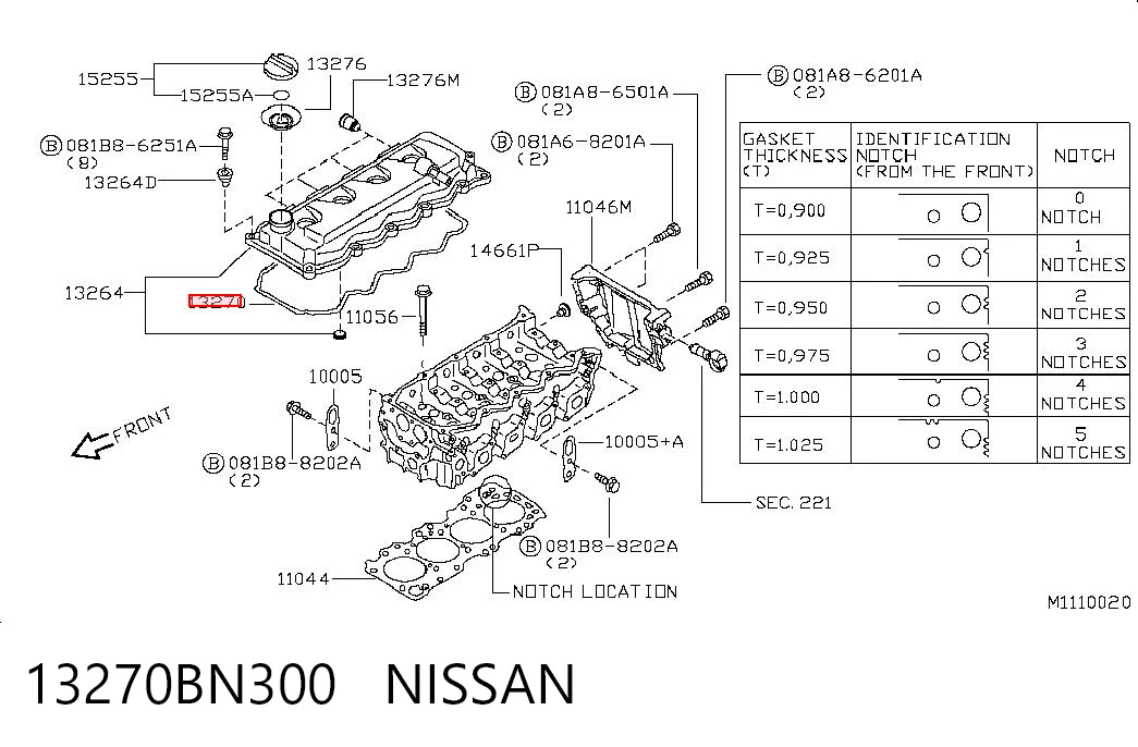 13270BN300 Nissan/Infiniti