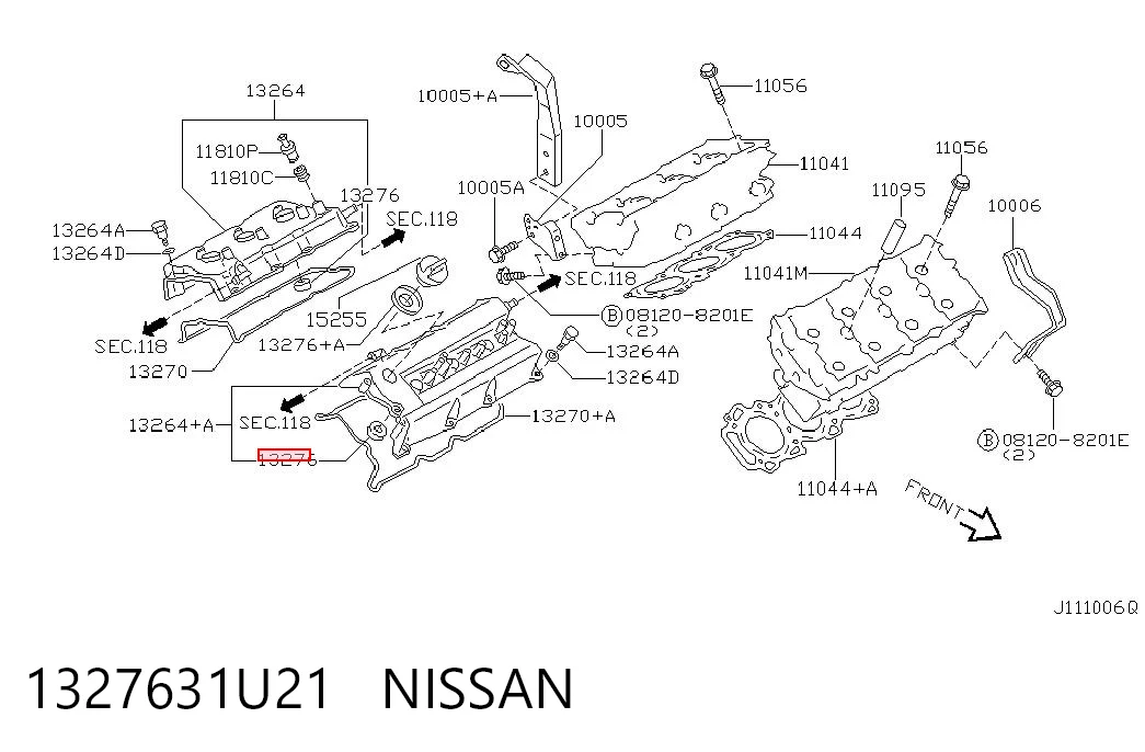 1327631U21 Nissan/Infiniti