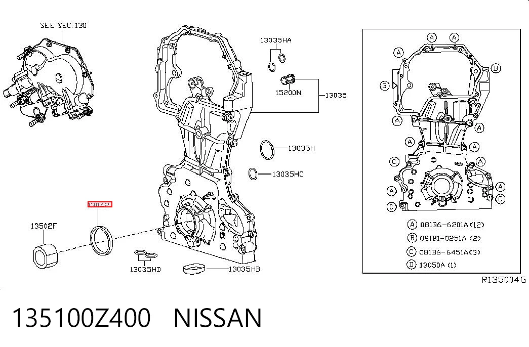 135100Z400 Nissan/Infiniti