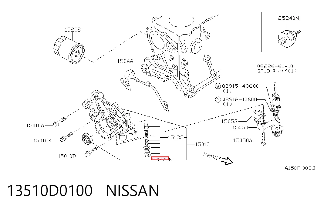 N2210 Musashi Uszczelniacz wału korbowego przedni
