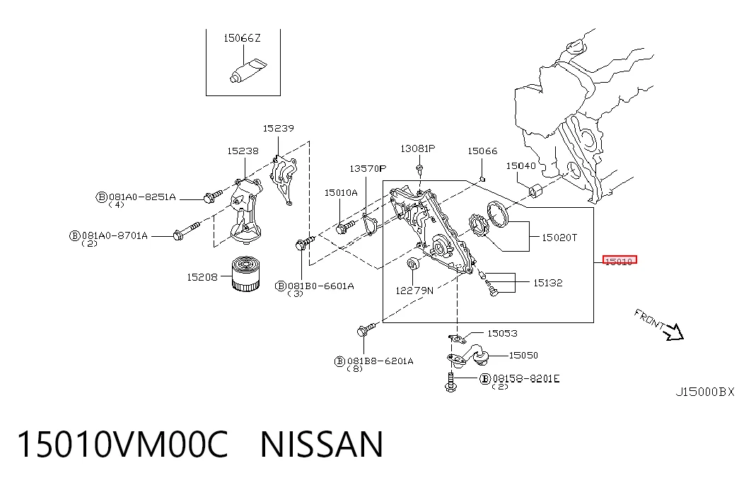  Pompa oleju Nissan Almera 