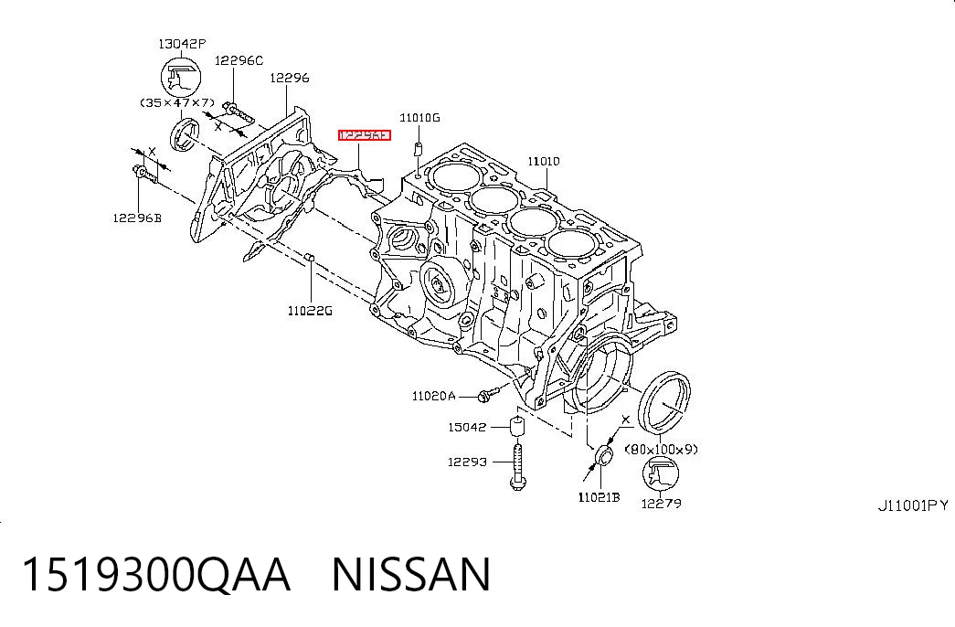 1519300QAA Nissan/Infiniti
