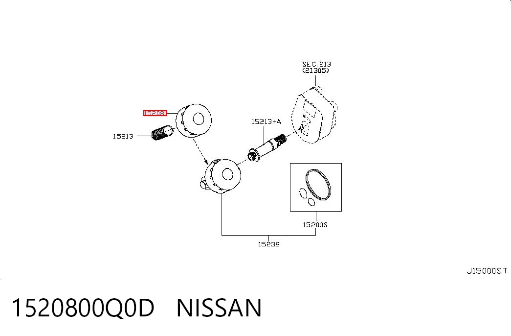 1520800Q0D Nissan/Infiniti