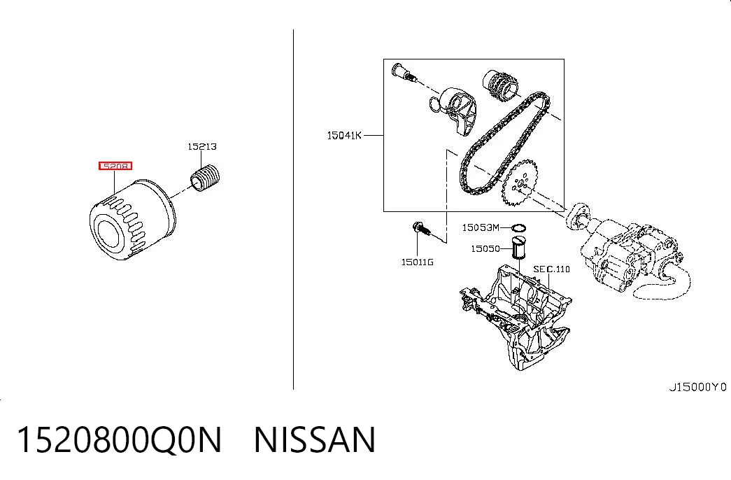 1520800Q0N Nissan/Infiniti