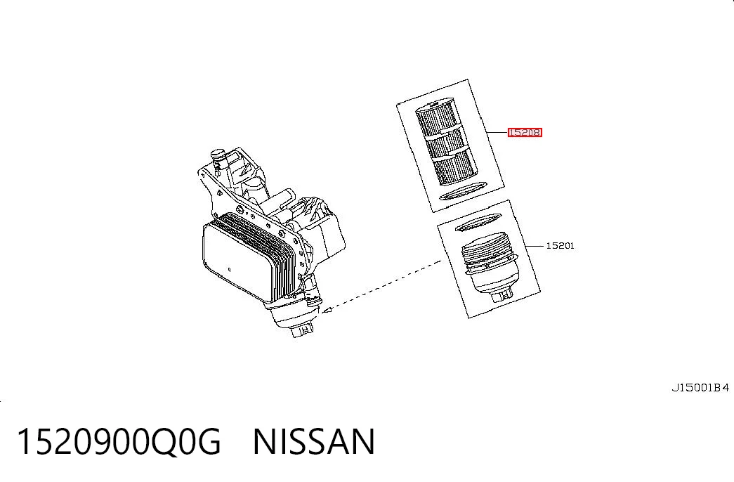1520900Q0G Nissan/Infiniti