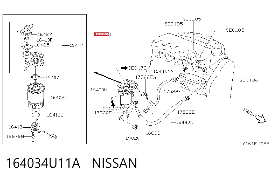 164034U11A Nissan/Infiniti