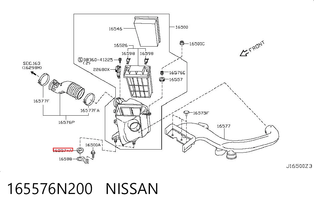 165576N200 Nissan/Infiniti