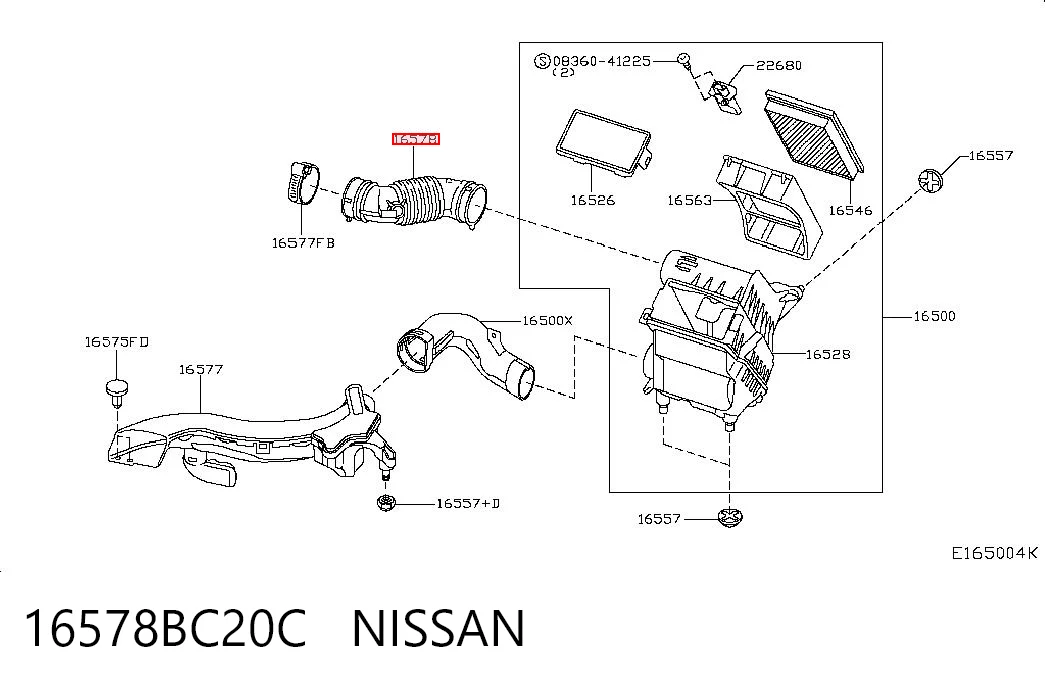TAN6108 Topsauto Króciec powietrza, wylot filtra powietrznego