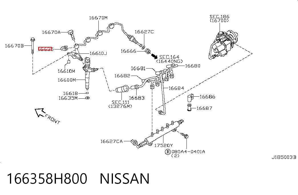 166358H800 Nissan/Infiniti