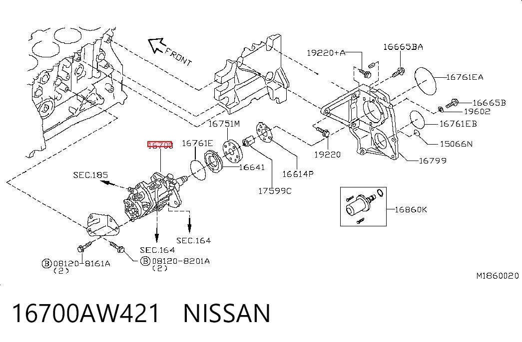 Do koszyka Pompa wtryskowa wysokiego ciśnienia Nissan Almera TINO V10