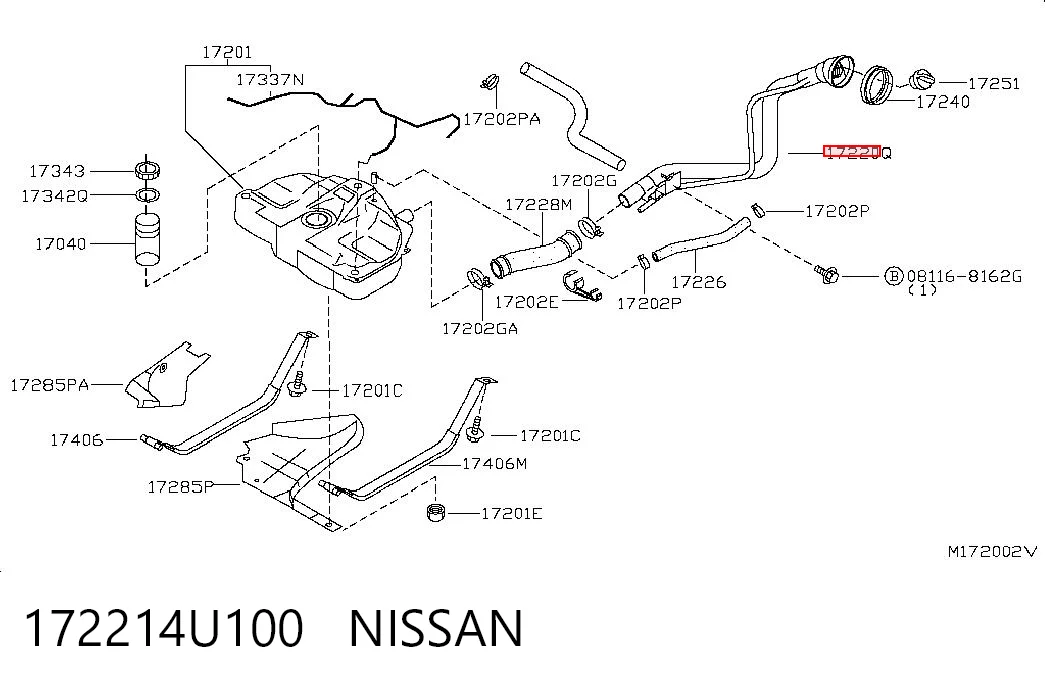172214U100 Nissan/Infiniti