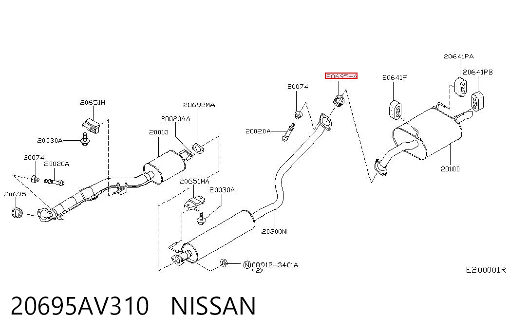 20695AV310 Nissan/Infiniti