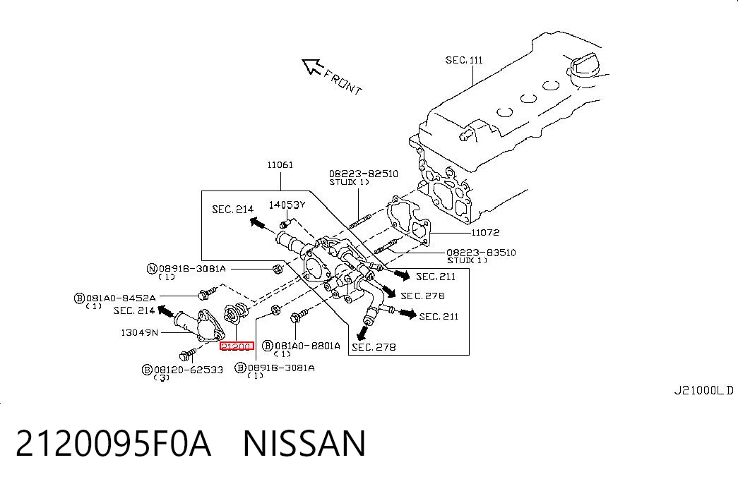 Kupić Termostat Nissan Almera  B10RS w dobrej cenie