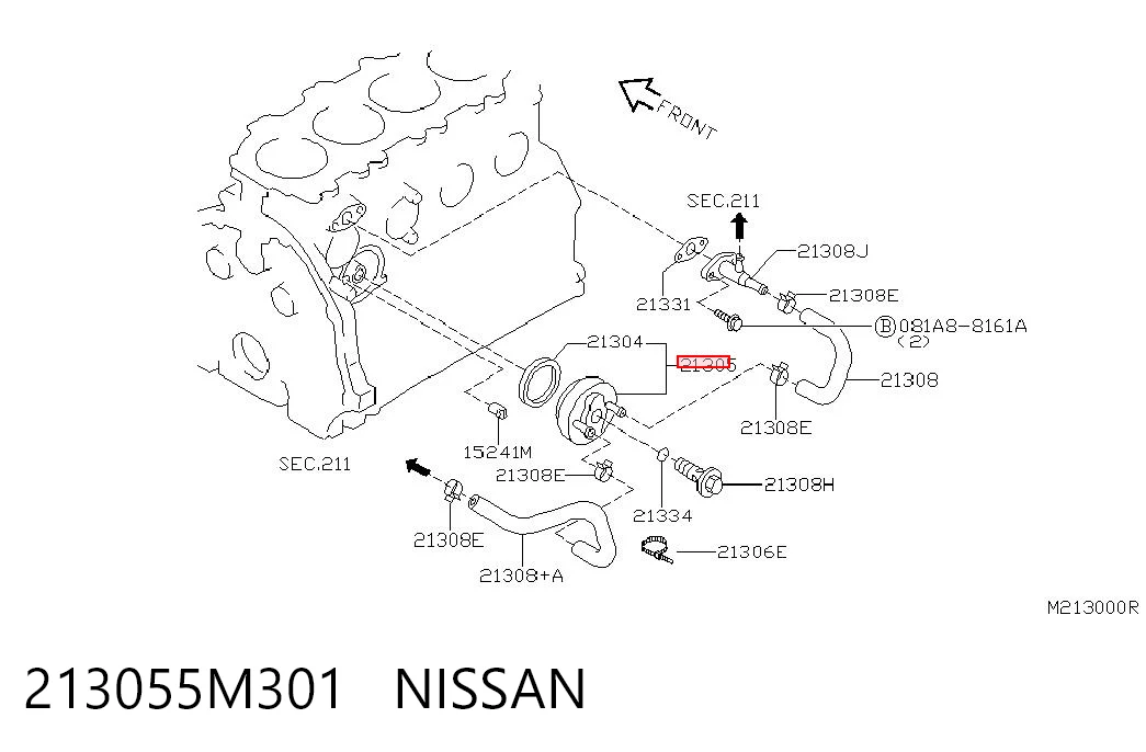 213055M301 Nissan/Infiniti