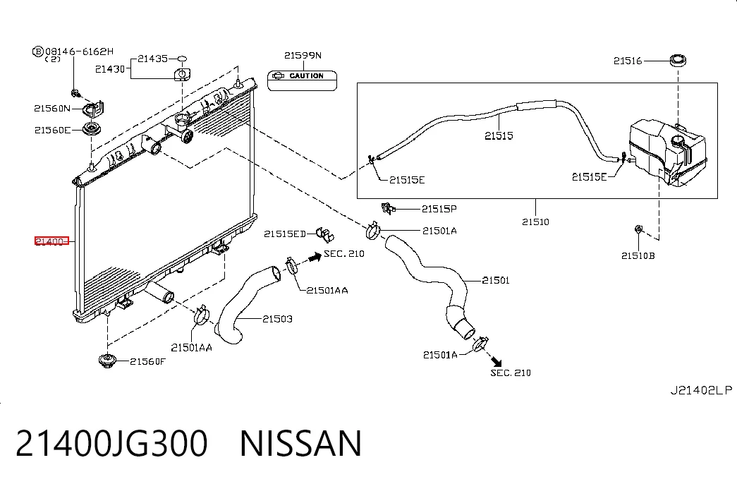 21400JG300 Nissan/Infiniti