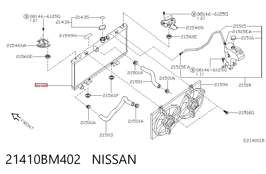 21410BM402 Nissan/Infiniti