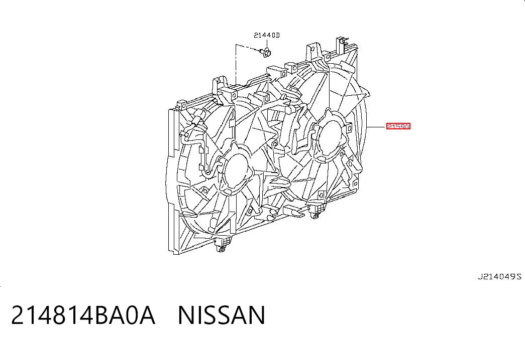 214814BA0A Nissan/Infiniti