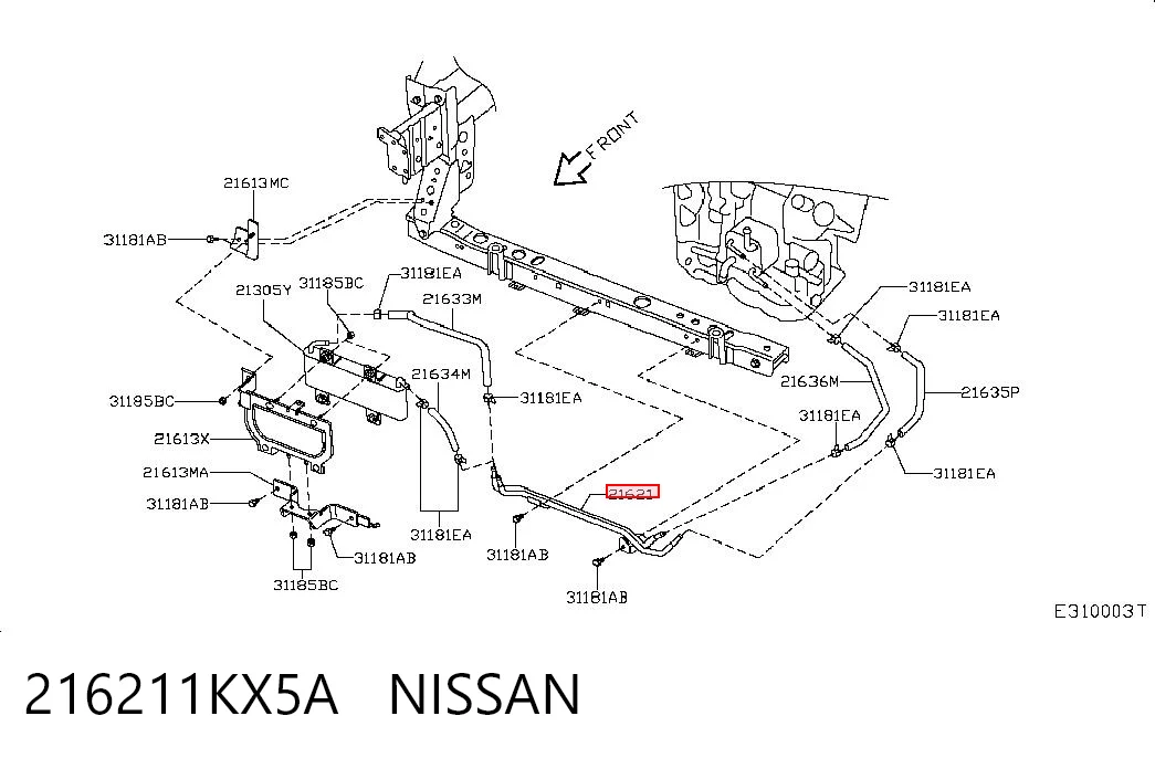 216211KX5A Nissan/Infiniti