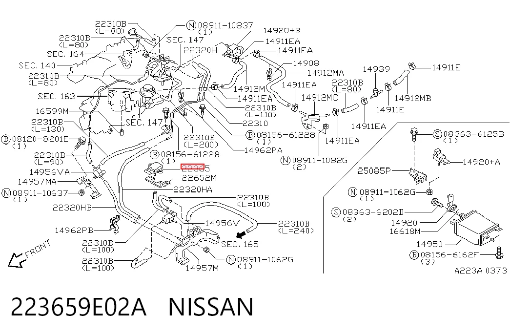 Czujnik ciśnienia w kolektorze ssącym, MAP do Nissan Maxima  A32