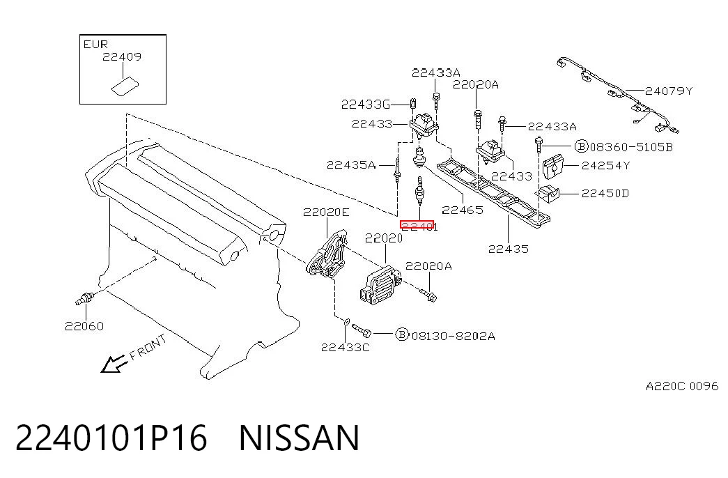 2240101P16 Nissan/Infiniti