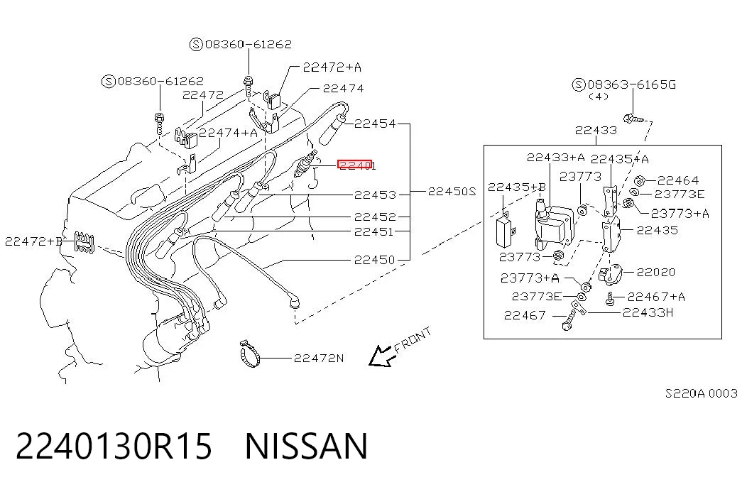 2240130R15 Nissan/Infiniti