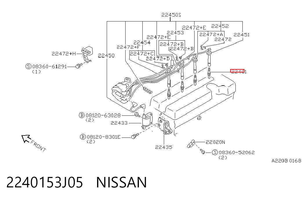 2240153J05 Nissan/Infiniti