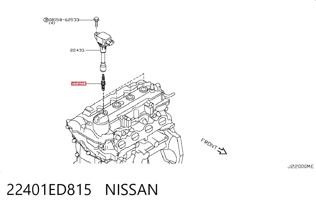 22401ED815 Nissan/Infiniti