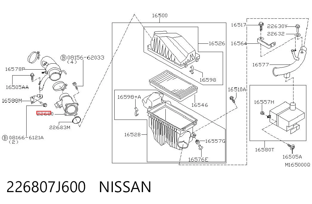 226807J600 Nissan/Infiniti