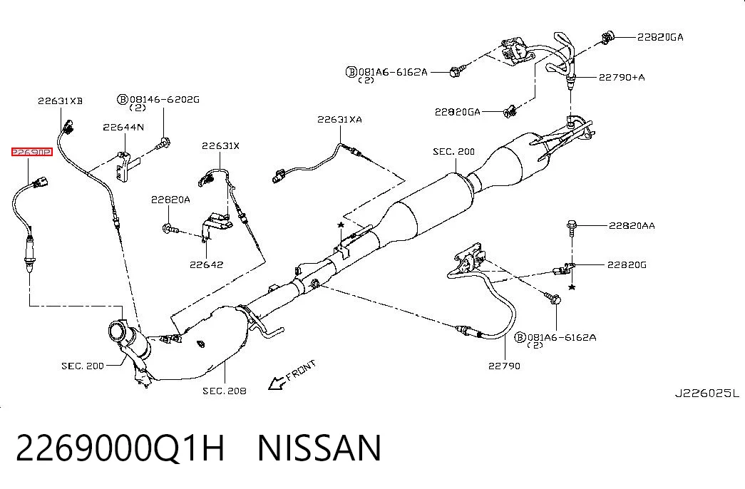 2269000Q1H Nissan/Infiniti