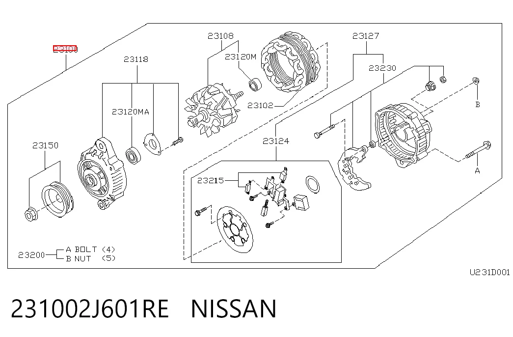 Alternator Hyundai H-1 STAREX Starex awangarda (A1) (1997 - 2007) cena, od 75,59 USD