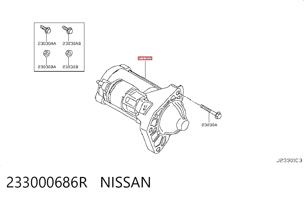 233000686R Nissan/Infiniti