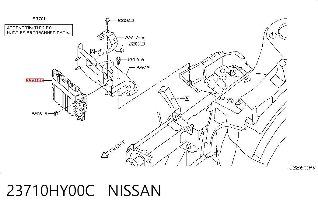 23710HY00C Nissan/Infiniti