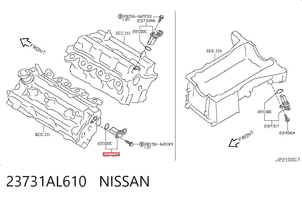 23731AL610 Nissan/Infiniti