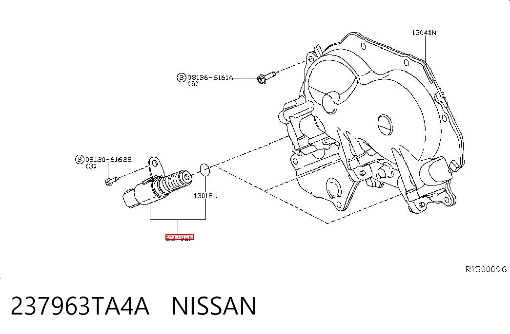 237963TA4A Nissan/Infiniti Zawór elektromagnetyczny faz rozrządu