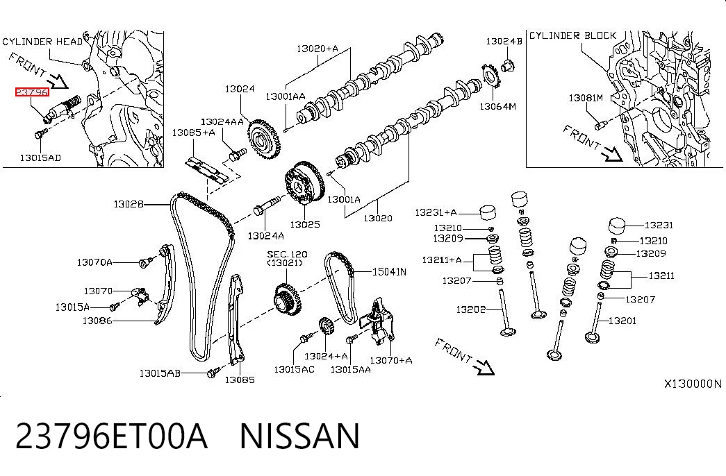 23796ET00A Nissan/Infiniti