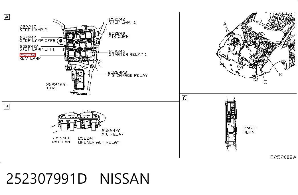 252307991D Nissan/Infiniti